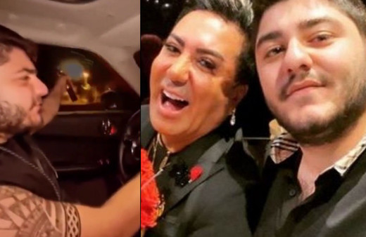 Murat Övüç'ün oğlu dehşet saçtı! Burakcan Övüç videoyu çark edip geri sildi