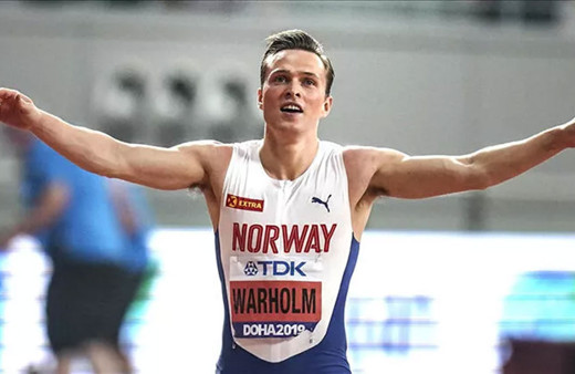 Karsten Warholm 29 yıllık rekoru egale etti