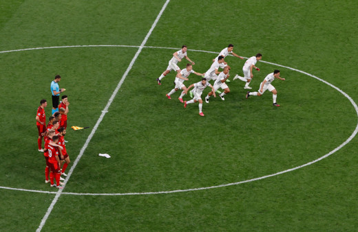 EURO 2020'ye İsviçre'yi penaltılarla eleyen İspanya ilk yarı finalist oldu