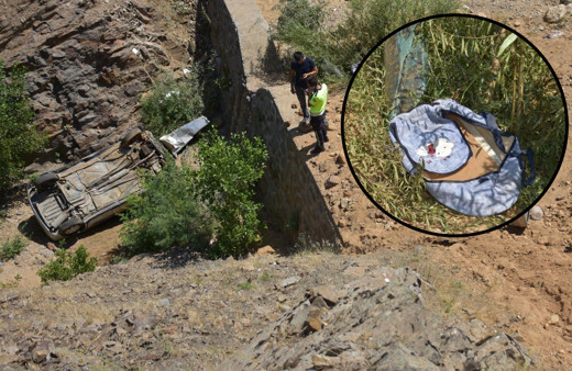 Bingöl'de araç uçuruma yuvarlandı! Feci kazada kahreden haber geldi