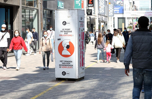 Belçika'da vaka sayılarında marttan bu yana bir ilk yaşandı