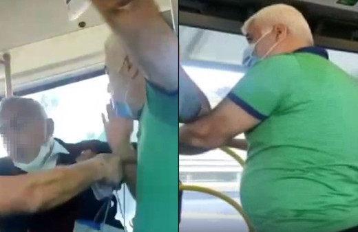 İstanbul'da metrobüste şaşırtan maske tartışması! Pes edip inmek zorunda kaldı