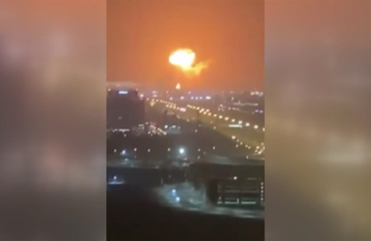 Dubai’de büyük bir patlama meydana geldi