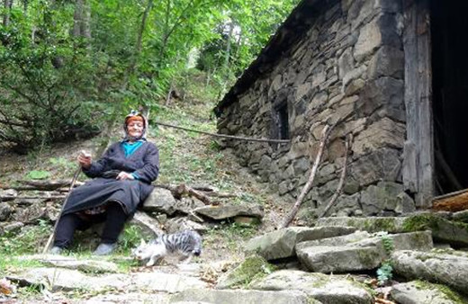 Trabzon'da 37 yıldır yaylada yaşıyor! Türk nine İtalya'dan ödül aldı hayatı çok ilginç