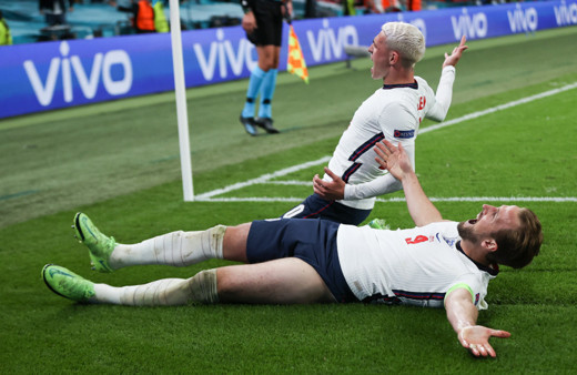 EURO 2020'de Danimarka'yı uzatmada geçen İngiltere finale yükseldi