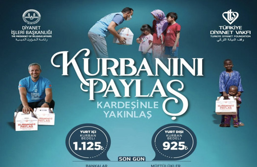 Türkiye Diyanet Vakfı kurbanlık bağış nasıl yapılır hesap numaraları