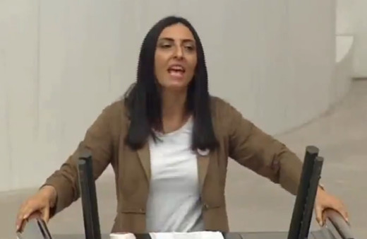 CHP Bursa Milletvekili Nurhayat Altaca TBMM'de kürsüde türkü söyledi