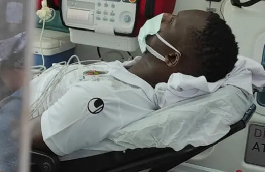 Kalp spazmı geçiren Babacar'dan iyi haber