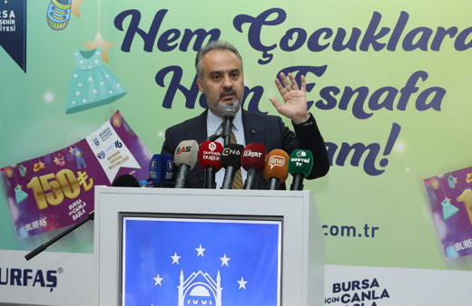 Bursa'da hem esnaf hem çocuklar bayram edecek