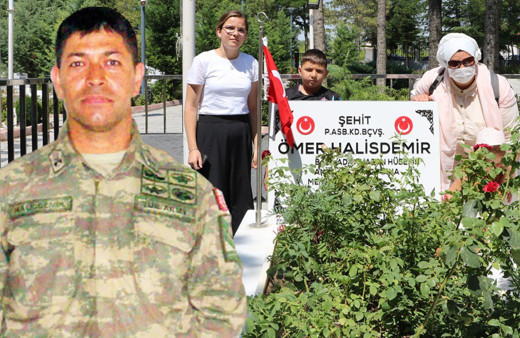 Niğde'de Ömer Halisdemir'in mezarına ziyaretçi akını