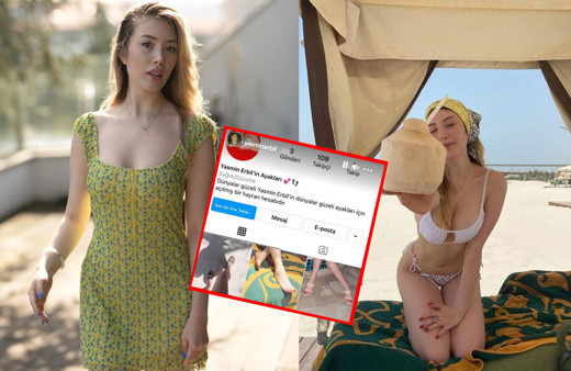 Yasmin Erbil'e sahte Instagram şoku! 'siz delirmişsiniz'