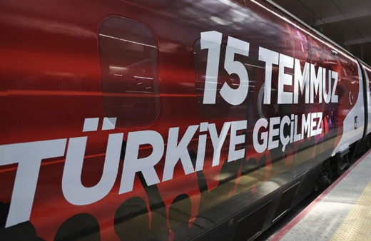 15 Temmuz Demokrasi ve Milli Birlik Treni İstanbul'a yola çıktı