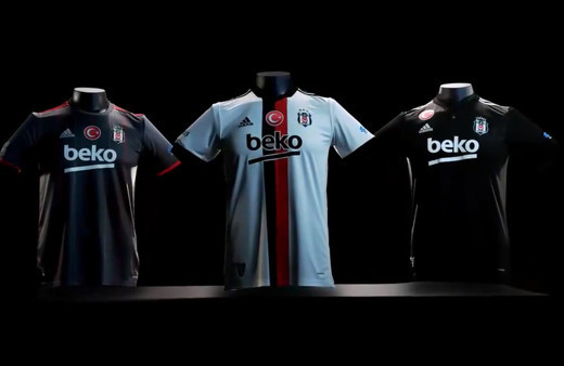 Beşiktaş'ın yeni sezon formaları tanıtıldı