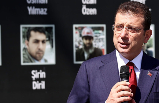 İBB önünde 15 Temmuz anması Ekrem İmamoğlu konuştu