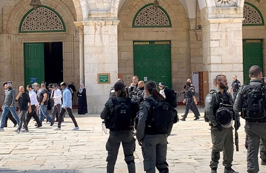 Fanatik Yahudilerin Mescid-i Aksa baskınları devam ediyor