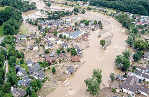 Almanya’da yüzyılın felaketi selde can kaybı 150'yi geçti 1300 kişi kayıp