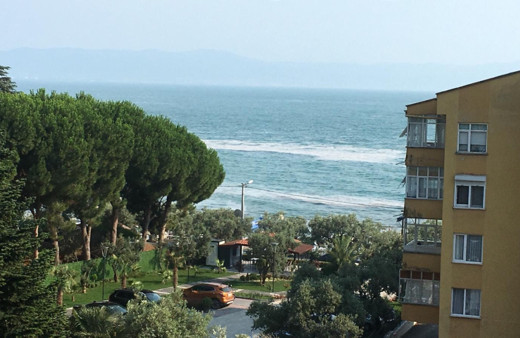 Bursa'nın Gemlik sahillerinde yine müsilaj görüldü