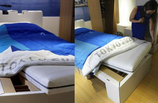 Tokyo Olimpiyatlarında antiseks yatak! Her şey korona önlemleri için!