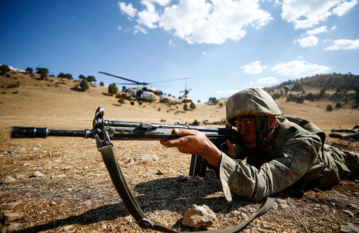 TSK son 5 günde Suriye'nin kuzeyinde saldırı hazırlığındaki 39 teröristi etkisiz hale getirdi