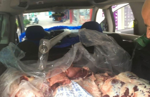 Bursa İnegöl'de etler bozulmasın diye arabasında bulduğu teknik görenleri hayrete düşürdü