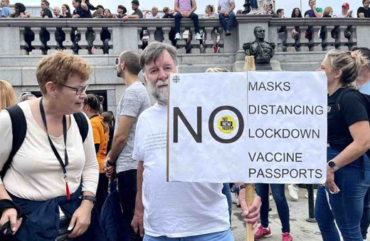 4 Avrupa ülkesinde koronavirüs önlemleri protesto edildi 'Kısıtlamalara hayır'