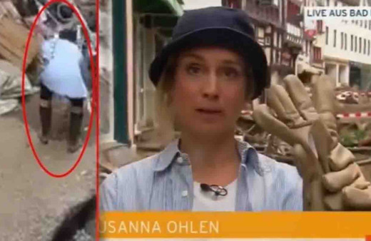 Almanya'da üzerine çamur süren muhabir 'utanmıştım' deyip özür diledi