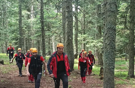 Uludağ'da kaybolan kadın 3 gün sonra sağ bulundu