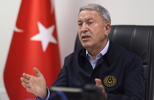 Bakan Akar'dan çok net F-16 mesajı! Kimyasal silah iddialarına sert tepki