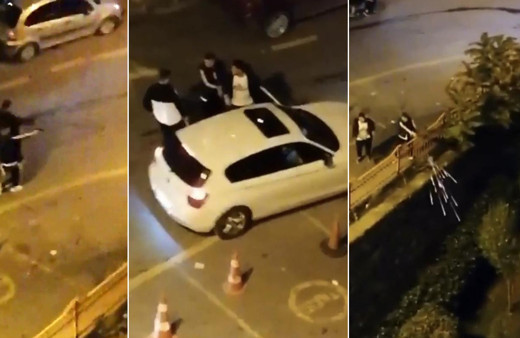 İstanbul'da tartışmanın sonunda dehşet saçtı! Peşinden kurşun yağdırdı