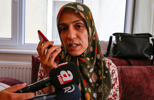 Cumhurbaşkanı Erdoğan oğlu güvenlik güçlerine teslim olan Ayşegül Biçer ile görüştü