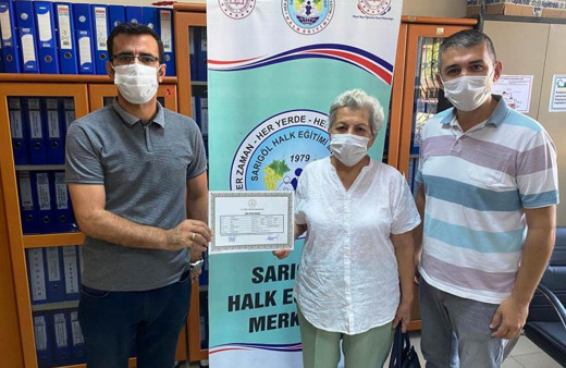 71 yaşında liseyi bitirdi hedefi üniversite