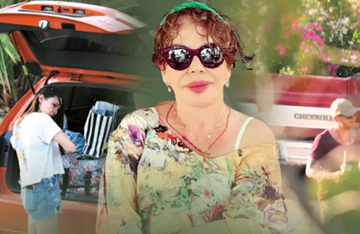 Sezen Aksu'nun evine bir kamyon çiçek geldi!