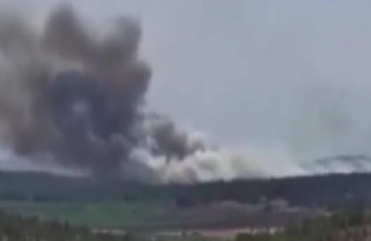 Bir orman yangını da Kilis'te! Dumanlar gökyüzü sardı