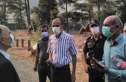 Kayseri Aladağlar Milli Parkı'ndaki yangın kontrol altına alındı