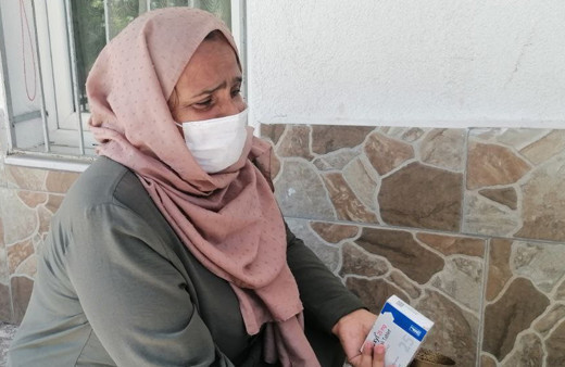 Aksaray'da kiralık evi alev alev yandı! Gözyaşı yürekleri dağladı