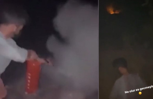 Yusuf Güney, yangın bölgesi Manavgat'a gitti: Küçük yangınlara böyle müdahale etti