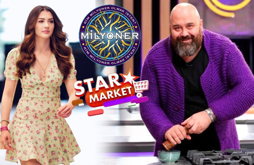 Masterchef Aşk Mantık İntikam Kim Milyoner Olmak İster Star Market'e fark attı! Reytingde zirve bakın kimin