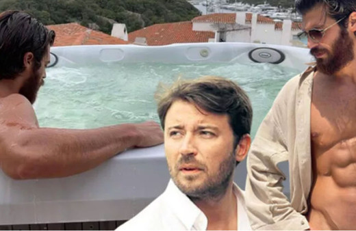 Türkiye yanarken Can Yaman jakuzide...Ünlü oyuncu bombaladı!