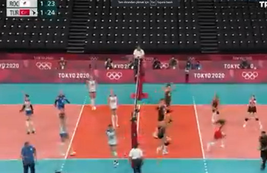 Filenin Sultanları Tokyo 2020'de Rusya'yı yendi! Tuğba Şenoğlu'ndan maçın seyrini değiştiren servis