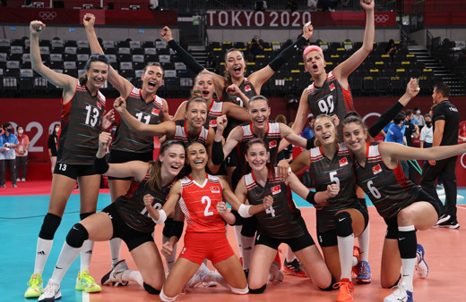 Filenin Sultanları Tokyo 2020'de Rusya'yı 3-2 yendi! Çeyrek final rakibimiz hangi ülke?