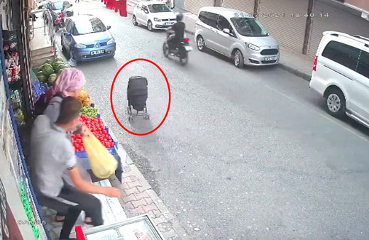 İstanbul'da anne dükkana gidince olanlar oldu! Yürekler ağza geldi