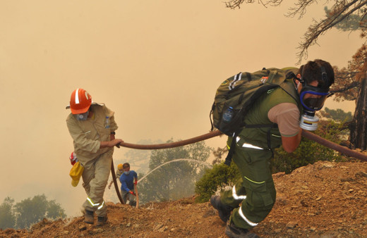 Manavgat, Köyceğiz, Çökertme orman yangınlarında son durum haberler kötü