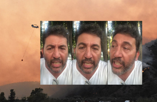 Emre Kınay orman yangınları videosuyla olay oldu! Delirttiniz milleti