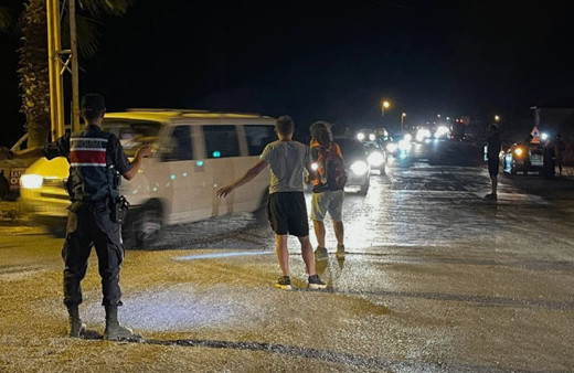 Ören boşaltılıyor! Termik santralden kaçanlar panik halinde yollarda