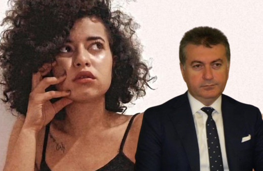 Azra Gülendam Haytaoğlu'nu öldüren Mustafa Murat Ayhan'ın cesedi taşırken görüntüsü