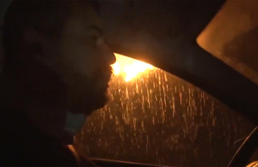 İHA muhabirleri Ali Gözeten ve Aykut Yeniçağ büyük tehlike atlattı