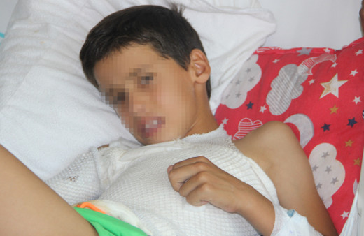 Kars'ta internette görüp deneyince bu hale geldi! Çığlıkları duyan aile şok oldu