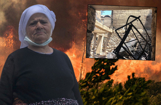 Isparta'da evi küle döndü! 'Çok ağladım' deyip anlattı: Bağırdım sağ mı diye