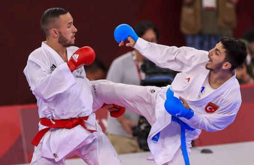 Eray Şamdan finalde kaybetti! Tokyo 2020'de karatede gümüş madalya kazandı