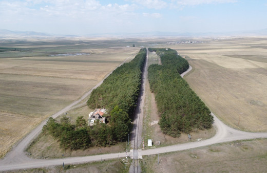 Kars'ta bozkırın ortasındaki ‘vaha’ görenleri büyüledi! 53 yıl önce...